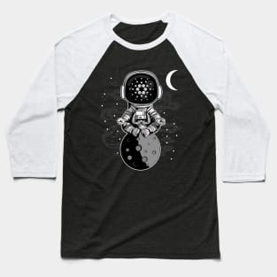 Astronaut ADA Cardano Coin To The Moon Crypto Token Cryptocurrency Wallet Birthday Gift For Men Women Kids Baseball T-Shirt